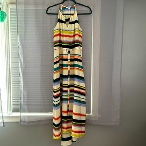 High low halter dress